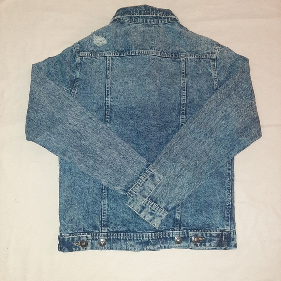 Buffalo David bitton distressed jeans jacket - Picture 2 of 2